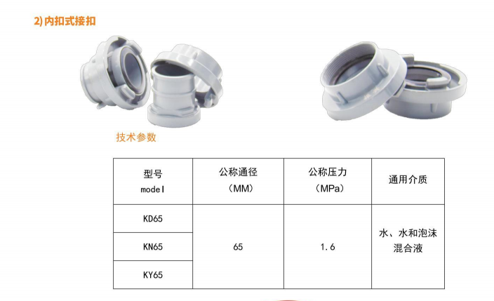內(nèi)扣式接口 KD65適用介質(zhì)，怎么購(gòu)買性價(jià)比高