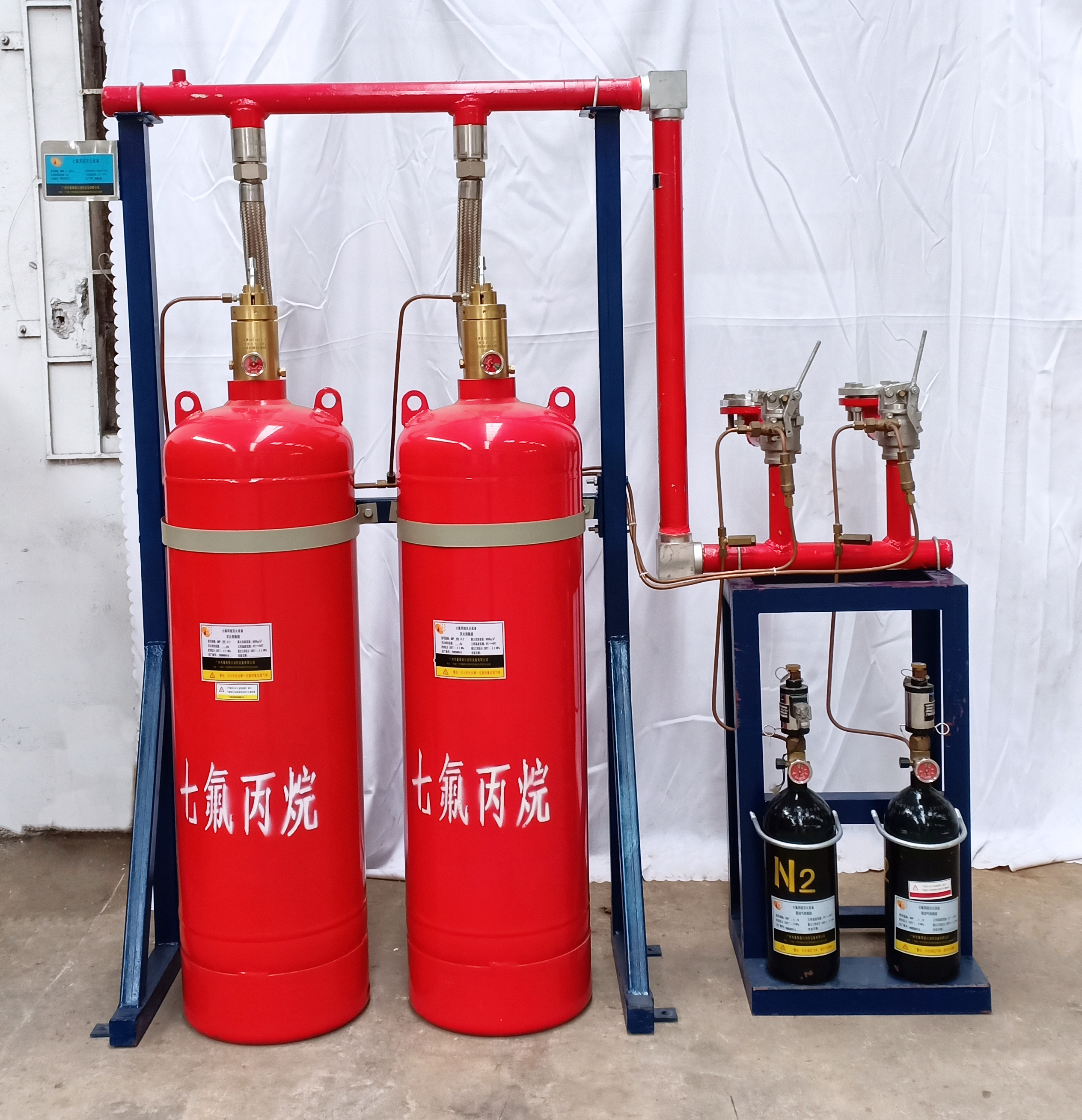 集裝箱鋰電池裝置需要使用柜式七氟丙烷系統(tǒng)